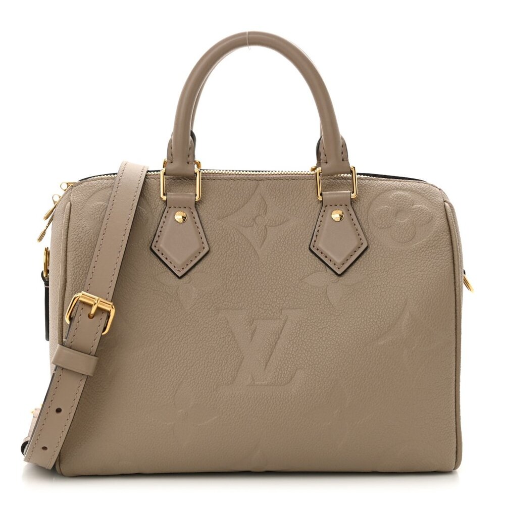 Louis Vuitton  Empreinte Monogram Giant Speedy Bandouliere 25